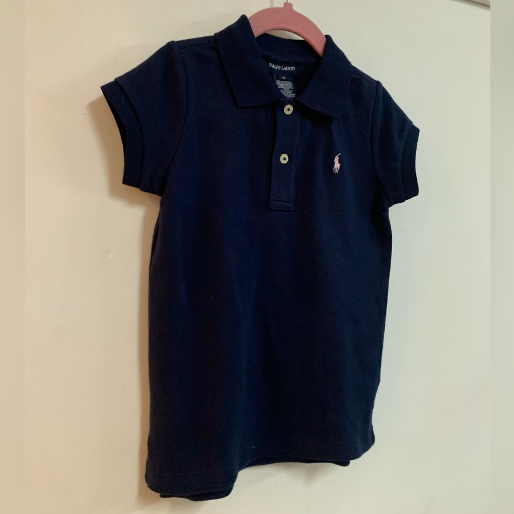 Ralph Lauren Kids Navy Polo - Picture 4 of 5